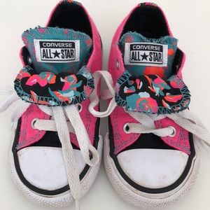 Toddler Neon Pink Converse Size 7